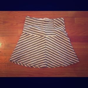 4 for $25. Ann Taylor striped skirt. Barely worn.